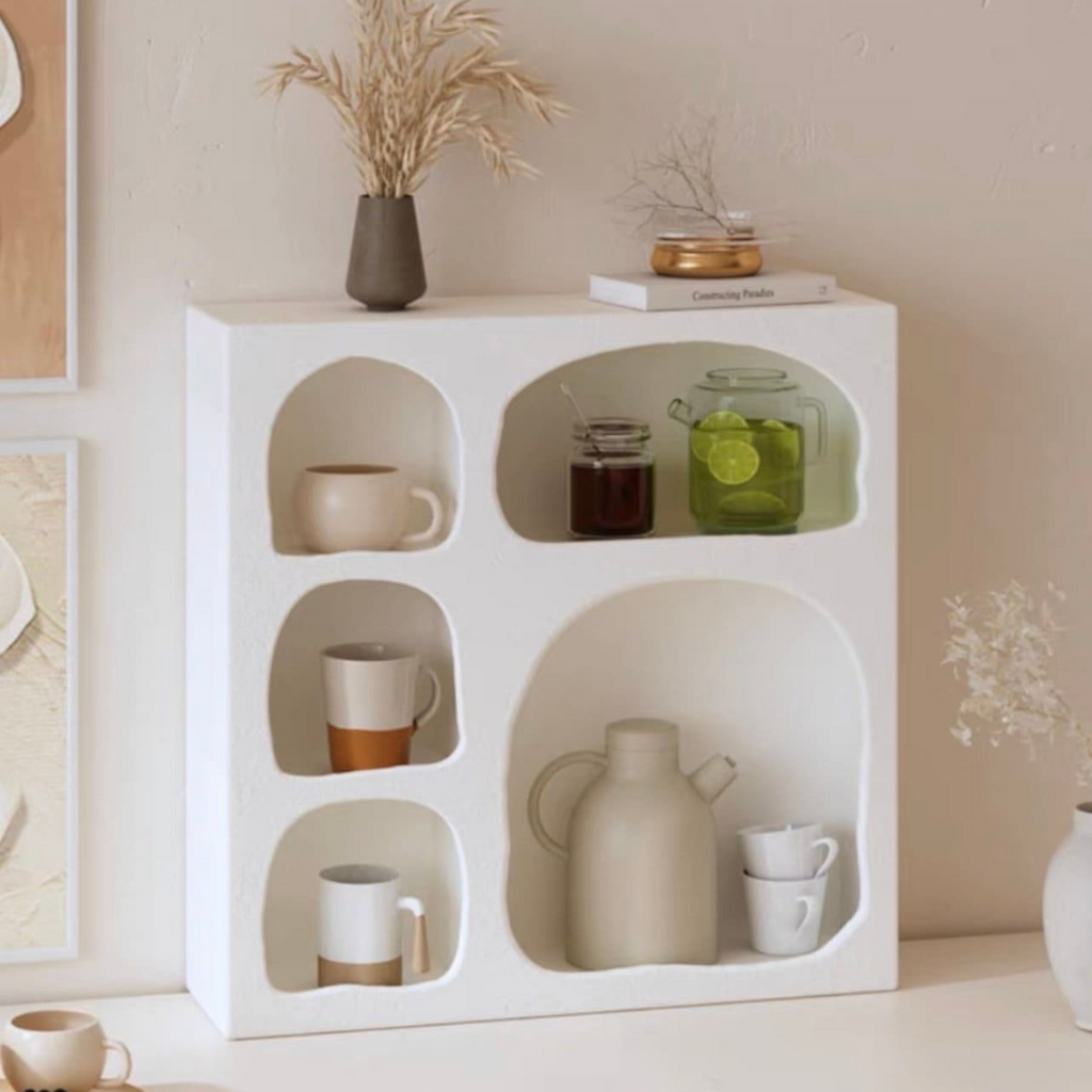 Boho Mug Display Storage Shelves
