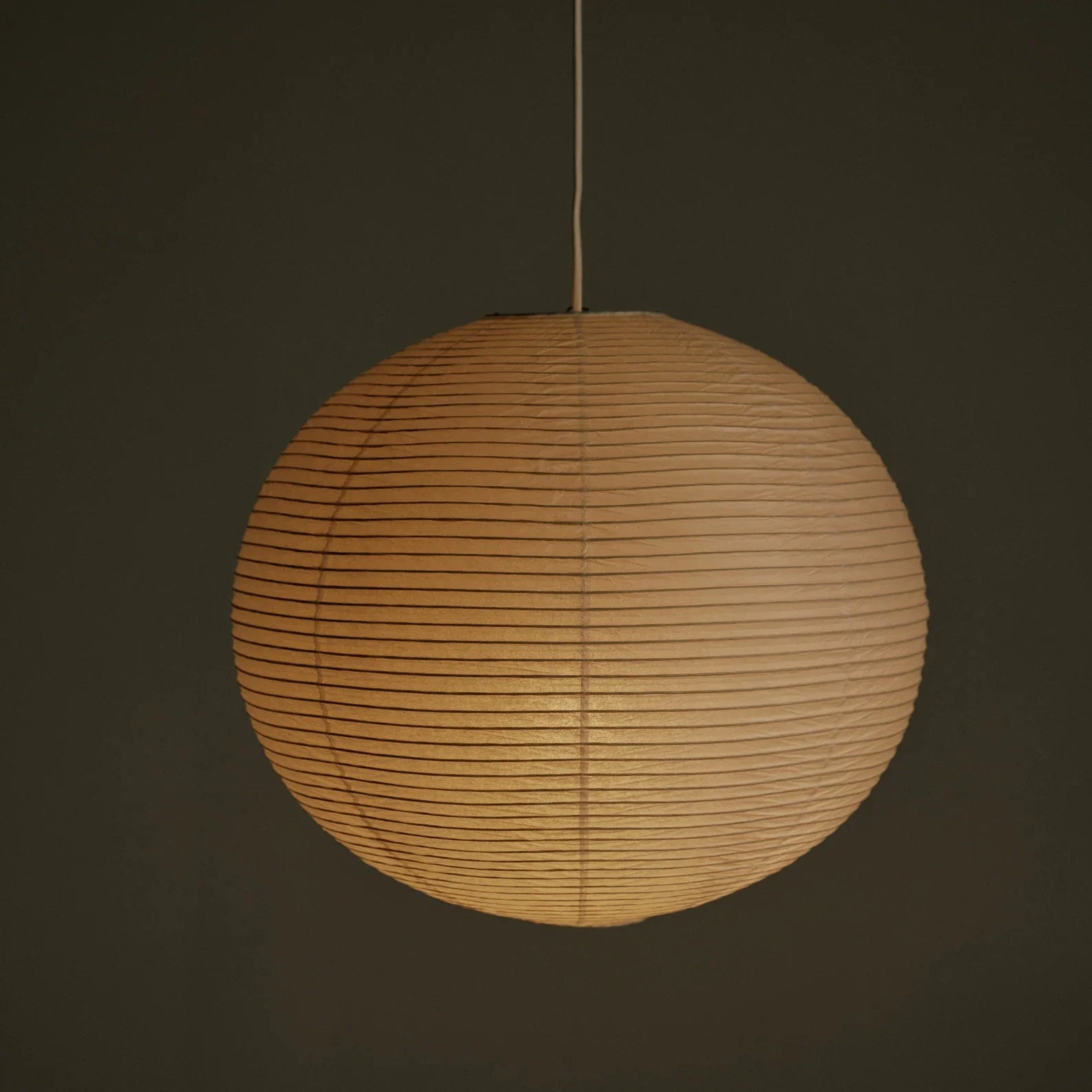Japanese-Style Paper Lamp Shade – Artisan-Crafted Lighting